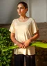 Top en coton biologique/modal (fleur de sureau M)