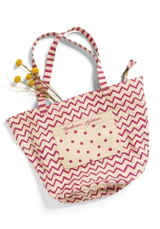 Tasche „Travel“ aus Bio-Baumwolle - begonienrosa