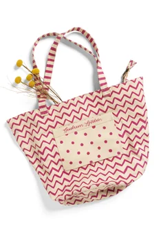 Tasche „Travel“ aus Bio-Baumwolle - begonienrosa