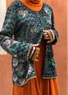 Strickjacke „Elena“ aus Öko-/Recycling-Baumwolle (schwarz M)