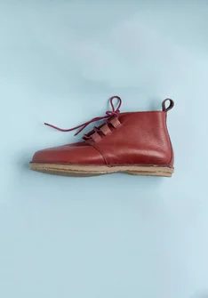 Nappa boots - rooibos