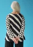 Débardeur "Eyra" en jersey de coton biologique/modal (noir/plumes M)