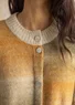  “Bello” long cardigan in alpaca/wool blend (cedar S)