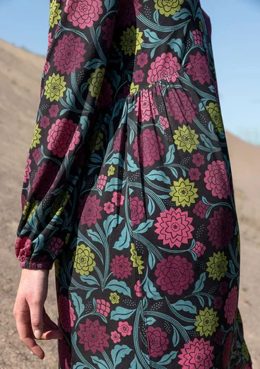 Robe "Pink Moon" en jersey de lyocell/élasthanne - noir