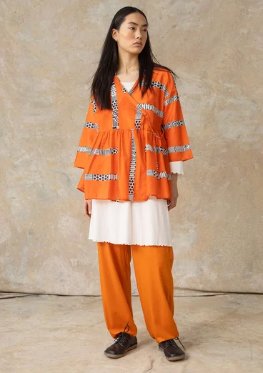Blouse tissée « Zenit » en coton biologique - sorbe