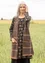 “Sandy” knit Waistcoats in an alpaca blend and organic/recycled cotton (dark chocolate S)