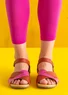 Sandalen aus Nappaleder (hibiskus 38)