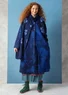 Gilet sans manches croisé "Marabel" en mélange de laine recyclée (indigo S)