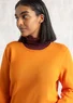 “Tove” organic/recycled cotton favourite sweater (physalis XL)