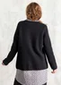 Favourite alpaca-blend sweater (black L)