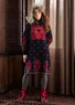 “Stine” knit dress in organic/recycled cotton (black M)