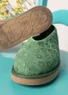Suède schoenen "Myrten" (opaalgroen 42)