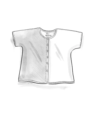 Blouse "Desert" en coton biologique - ocre