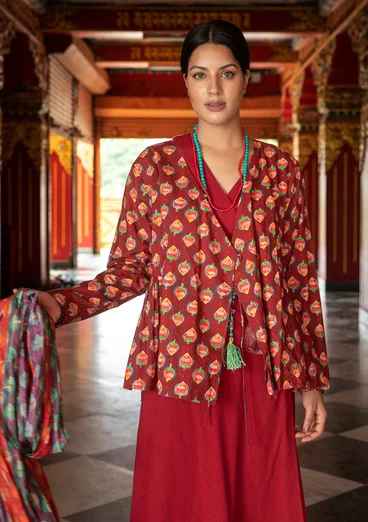“Himalaya” blouse in organic cotton -