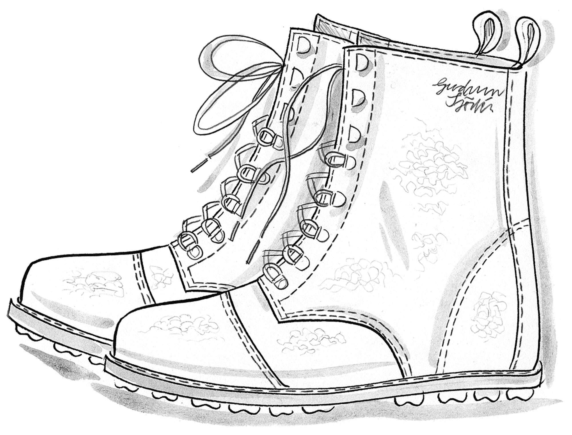 Nappa boots 