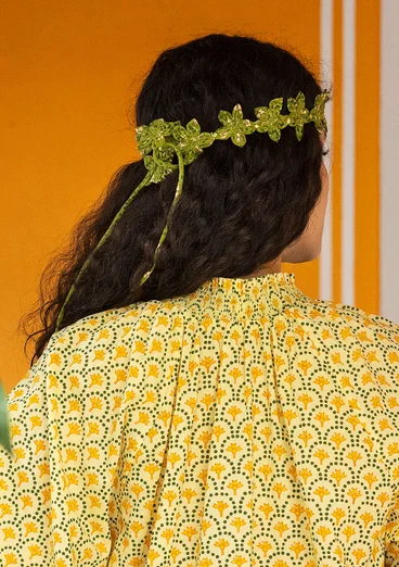 Ceinture "Sona" en coton biologique - asperge