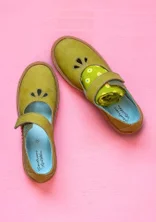Gardening shoes in nubuck - avocado