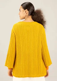 Pull "Midori" en coton biologique - mangue