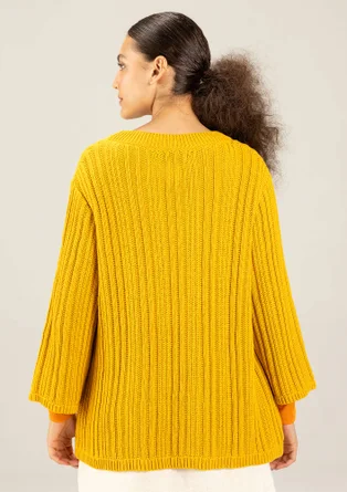“Midori” organic cotton sweater - mango