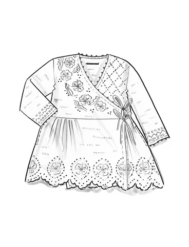 “Syd” woven organic cotton blouse - svart0SL0