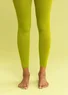 Legging uni en polyamide recyclé (asperge S/M)