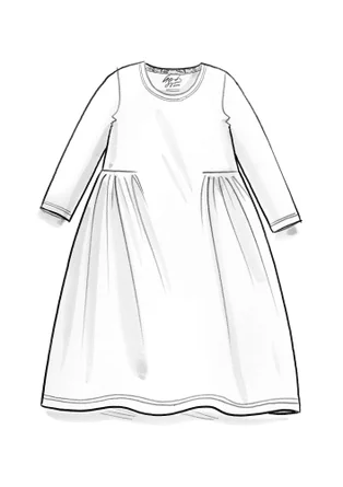Jerseykleid „Judit“ aus Bio-Baumwolle/Modal - kamel
