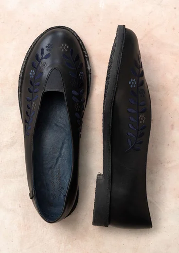 Schuhe „Lily“ aus Nappaleder - schwarz