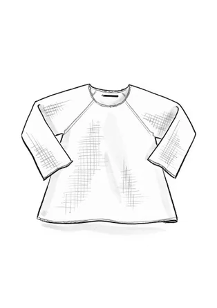 Pullover „Pauline“ aus Bio-/Recycling-Baumwolle - schwarz