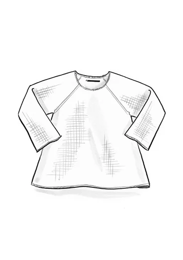 Pullover „Pauline“ aus Bio-/Recycling-Baumwolle - schwarz