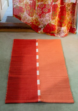 Matto "Meera" ekopuuvillaa - kuparin