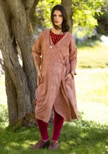 Robe tissée ”Rose hip” en coton biologique - henné