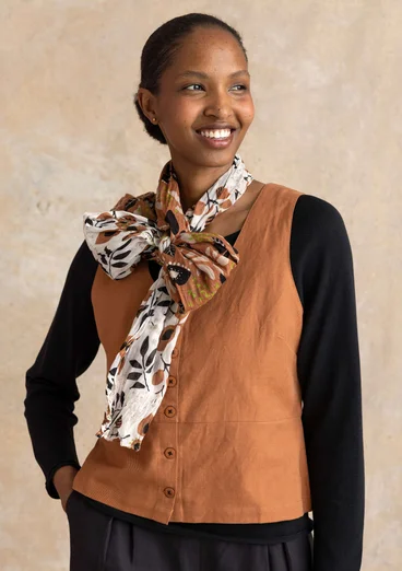 Écharpe ”Sally” en coton biologique - gland