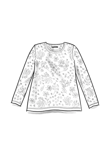 Top "Ylva" van lyocell/elastaan - veronagroen