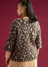 “Morr” cardigan in an alpaca blend and recycled/organic cotton (dark chocolate S)