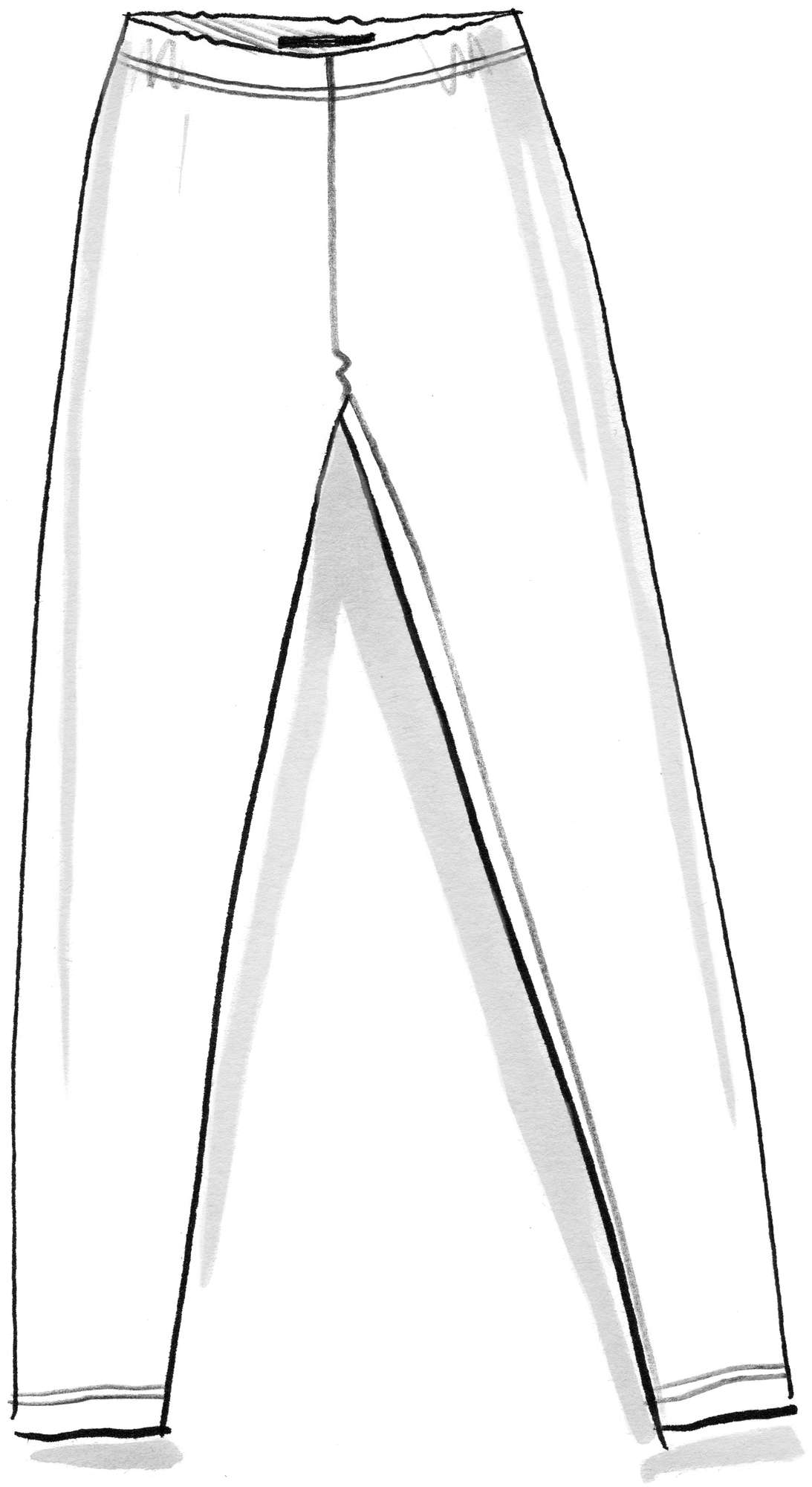 Tricot legging  Hello  van lyocell/elastaan