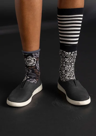 Chaussures en nubuck - noir