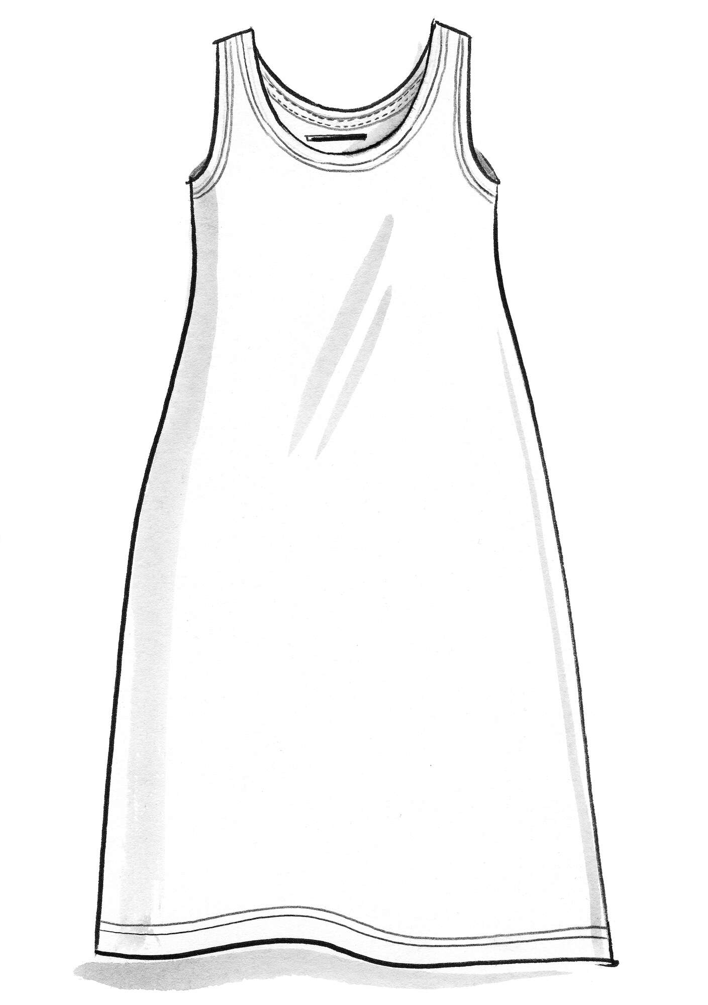 Tricot jurk  Pytte  van lyocell/elastaan