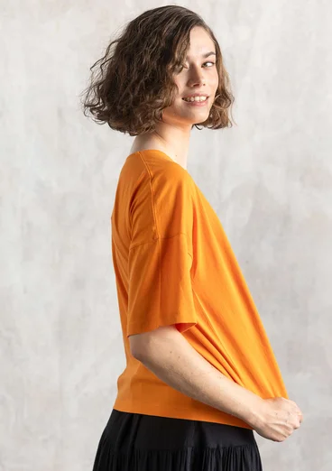 T-shirt i ekologisk bomull - physalis