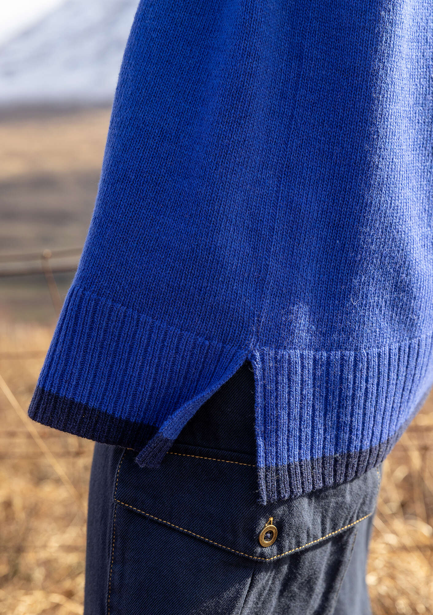 Knit tunic in a lambswool blend gudrunsjoden.com