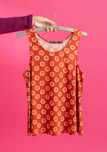 Jerseytop „Singö“ aus Bio-Baumwolle/Modal - kupfer