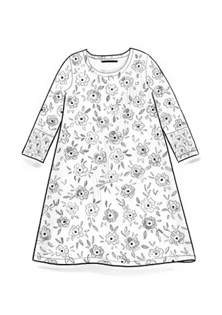 Gebreide tuniek "Heera" van biologisch katoen - sering