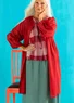 Kleid „Billie“ aus Öko-/Recycling-Baumwolle (dunkelkupfer XS)