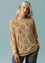 Linen/recycled linen pointelle sweater (oatmeal L)