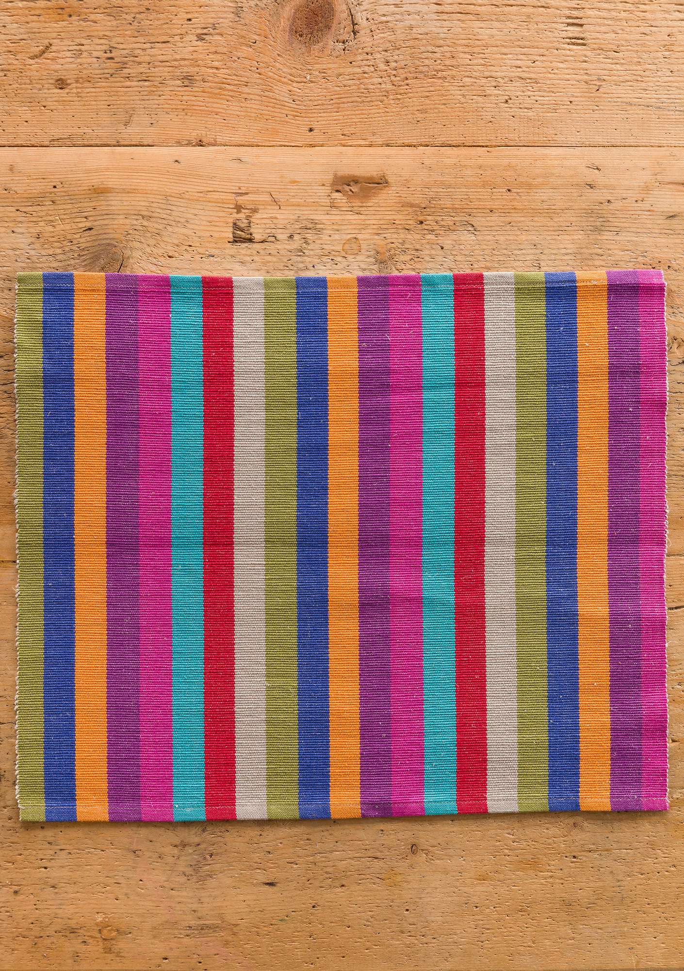 “Feliz” linen/cotton placemat multicoloured thumbnail