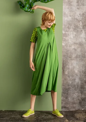 Trikotkleid aus Öko-Baumwolle/Modal - kaktus