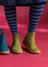 Bottines en nubuck (vert mousse 40)