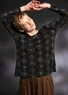 Topp «Deco» i mikromodal/elastan (svart XL)