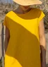 Jersey tunic in organic cotton/linen (dandelion L)