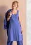 Tricot jurk  Pytte  van lyocell/elastaan hemelsblauw/jade thumbnail