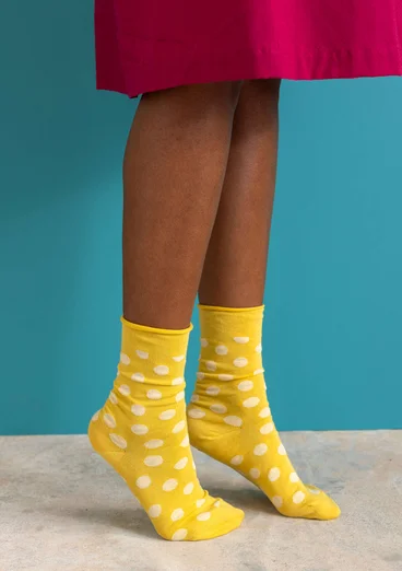 “Tindra” organic cotton sock - dijon
